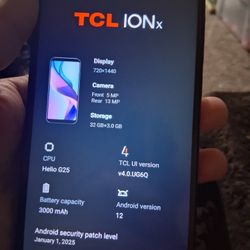 Tcl Ion X Phone Unlocked 