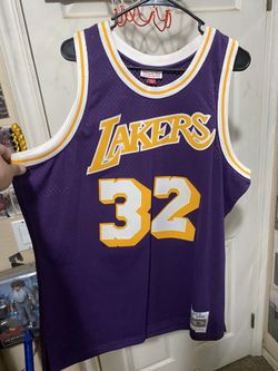 Magic Johnson Lakers Jersey Size Xl
