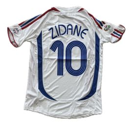 2006 Adidas France World Cup Zinedine Zidane MENS Jersey Shirt
