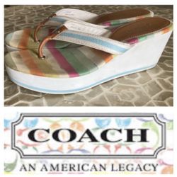 Coach Felicite Wedge heel sandal (9)