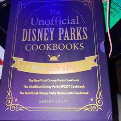 The Unofficial Disney Parks Cookbooks Boxed Set Author: Ashley Craft