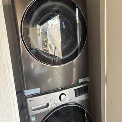 LG Thin Q  Washer And Dryer 