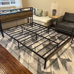 Queen Size Platform Bed Frame - BRAND NEW