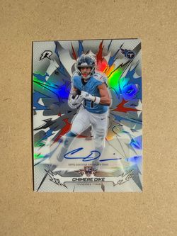 Chimere Dike 2026 Topps Composite Football Rookie Card Autograph