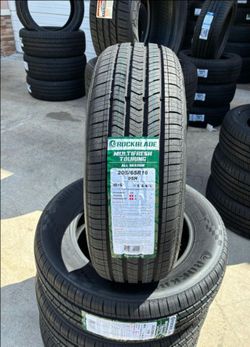 Set of four (4) 205/65R16 Rockblade MultifreSh Touring All-Season Tires – FREE Install & Mount
