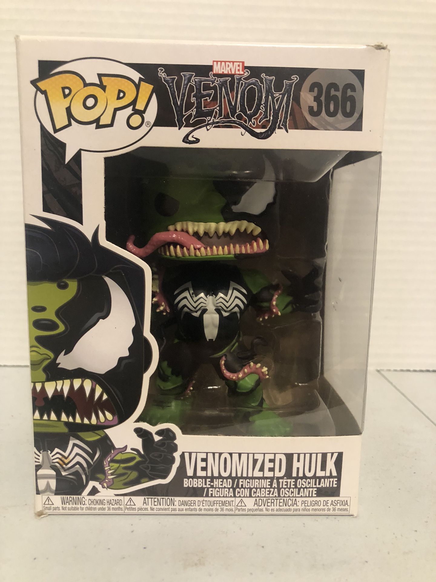 Funko Pop! Venomized Hulk 366 Marvel Comics The Incredible Vinyl Figure Toy