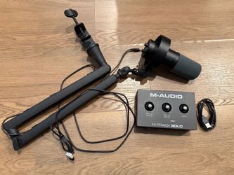 fifine mic/m-track solo