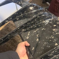 New Mercedes Benz CLS 550 CLS 63 Forged Carbon Diffuser