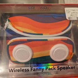 Pride Colorways Wireless fanny pack speaker - New 