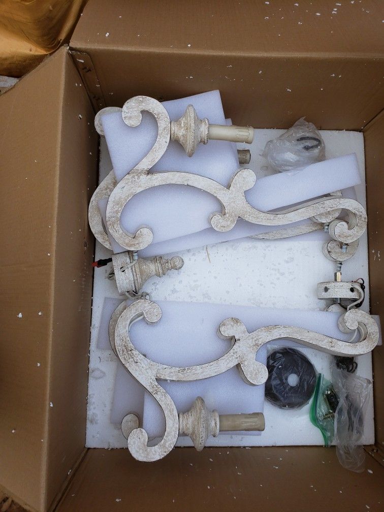 Antique looking chandelier