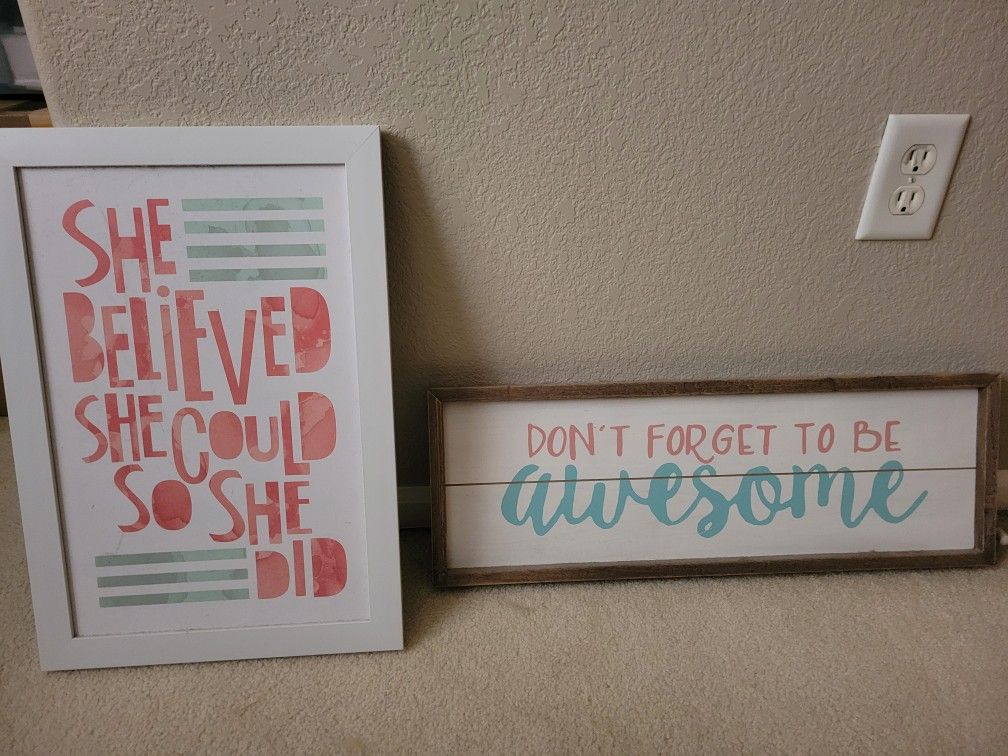 Wall SIGNS