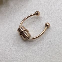 Tarnish Free Magnetic Fake Nose Ring For Women 316L Stainless Steel