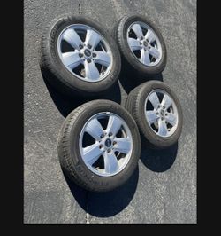 4 - 175/65r15 5x112 5x4.41 Stock Mini Cooper Vw Jetta Passat Audi Mercedes Wheels Rims Good 90% Treads Tires!!