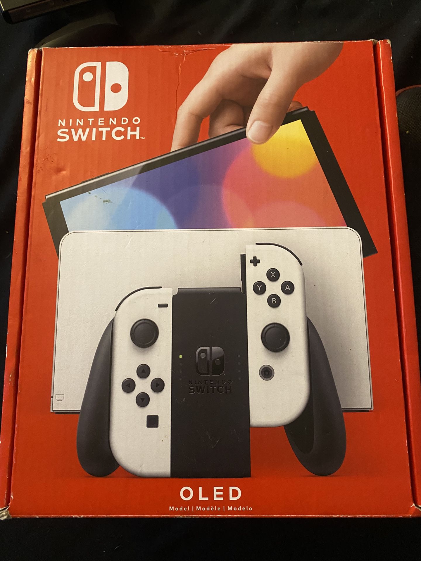 Nintendo Switch OLED With Mario kart 8