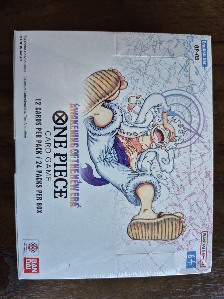 One Piece OP05 Booster Box Sealed TCG