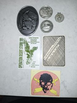 Old Military Items Carried By The Soldiers From Pearl Harbor