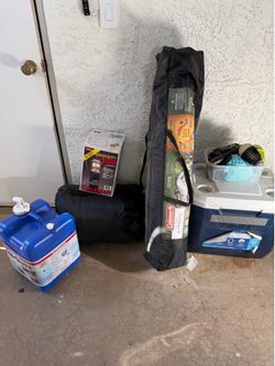 Complete camp setup - won’t last long