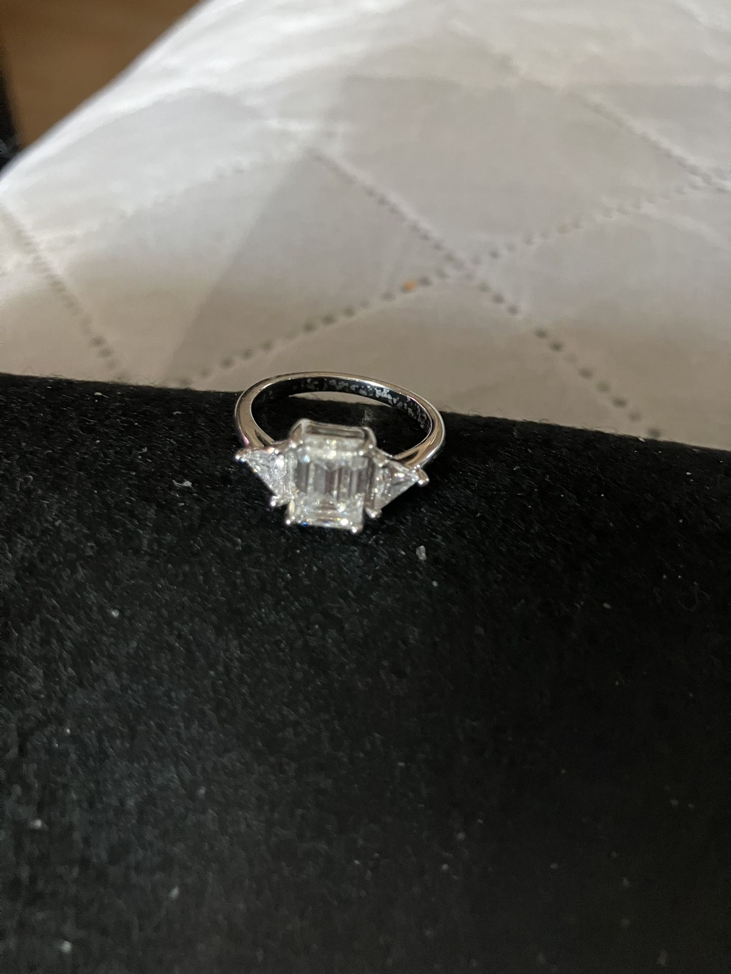 Moissanite 2 Rings, 2 Karat Each