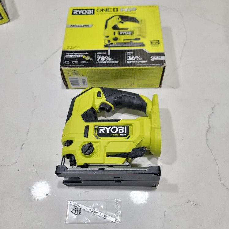 RYOBI ONE+ HP 18V Brushless Cordless Jig Saw (Tool Only