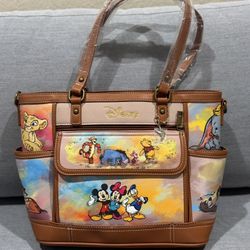 Disney Designer-Style Handbag Featuring Over 20 Characters
