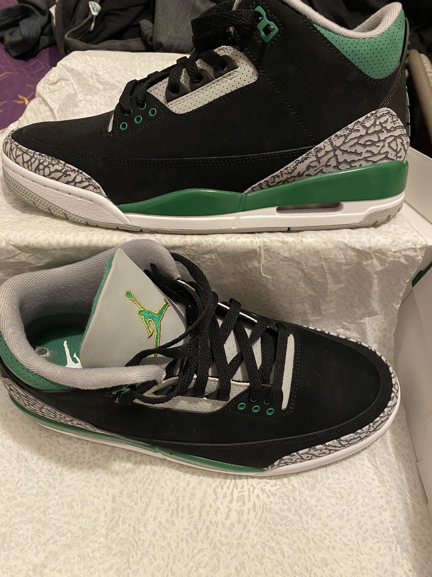 Jordan 3 Pine Green