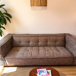Gray/Espresso Element Modular Sofa