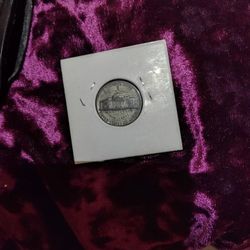 1945 Silver Nickel World War II Era Error Coin