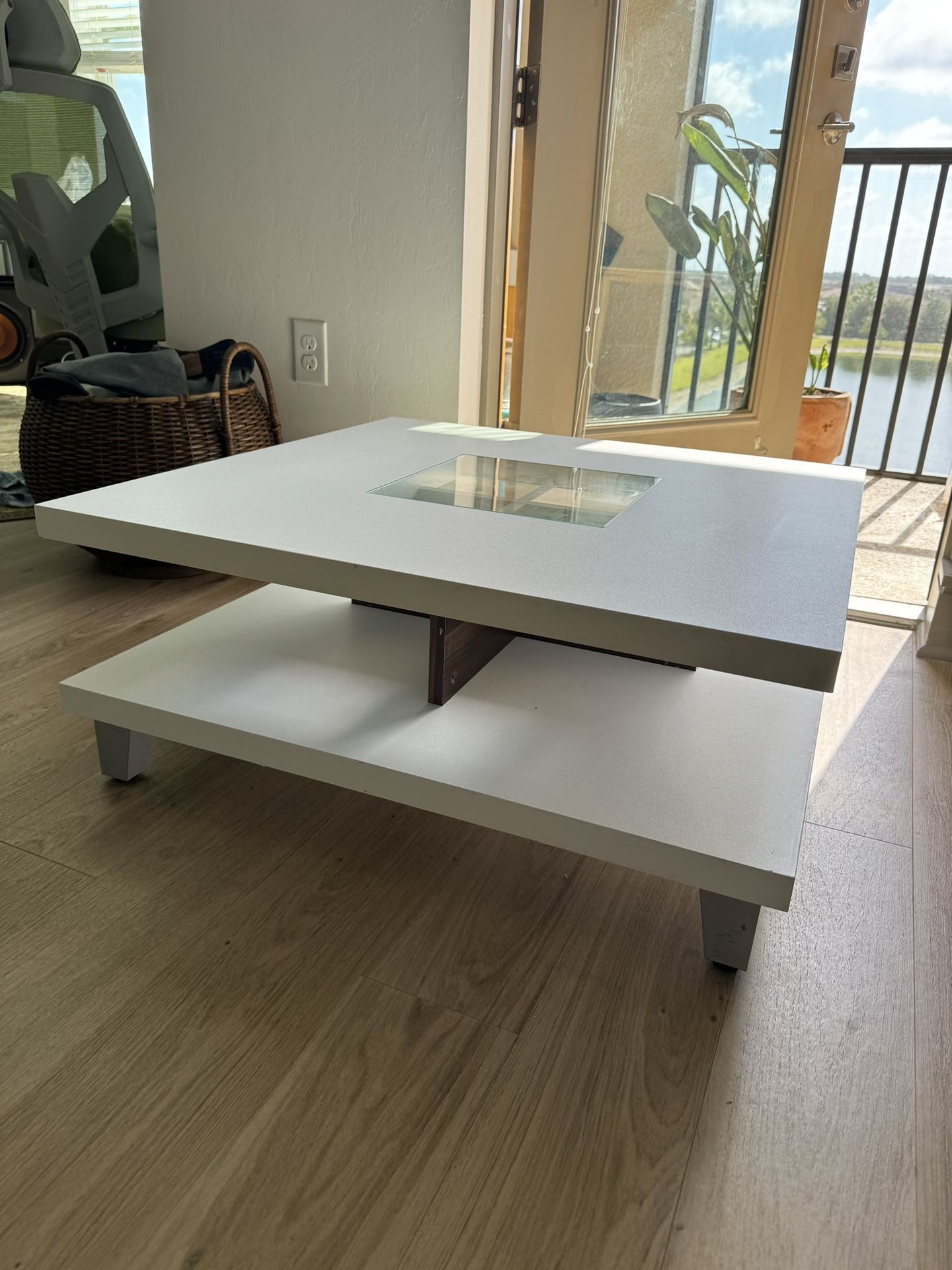 Coffee Table w/ Glass Insert