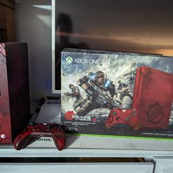 Xbox One S 2TB Gears Of War Edition Bundle