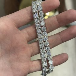 Moissanite Diamonds Tennis Bracelet 