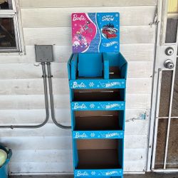 Hot Wheels Barbie Display Toy Shelf 