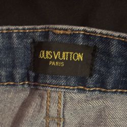 LV light blue jeans