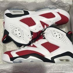 Jordan 6 Carmine 8.5 New