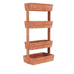 4-Tier Raised Garden Bed – Perfect for Balcony, Backyard, or Patio Gardening 🌼