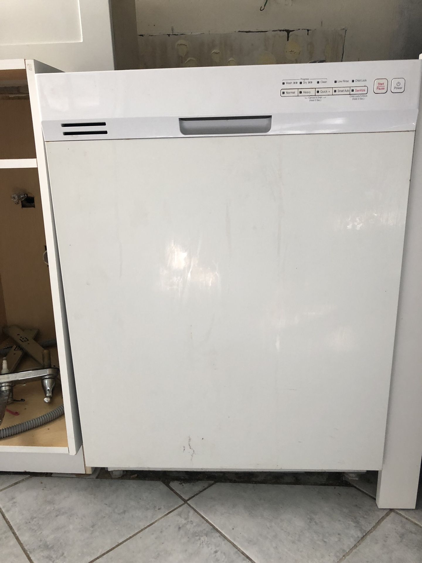 White Dishwasher