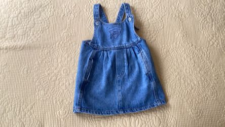Vintage Guess overall jumper dress size 2yr