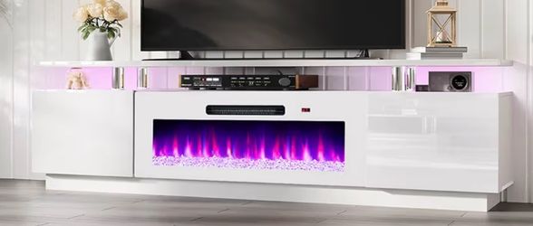 Fireplace TV Stand