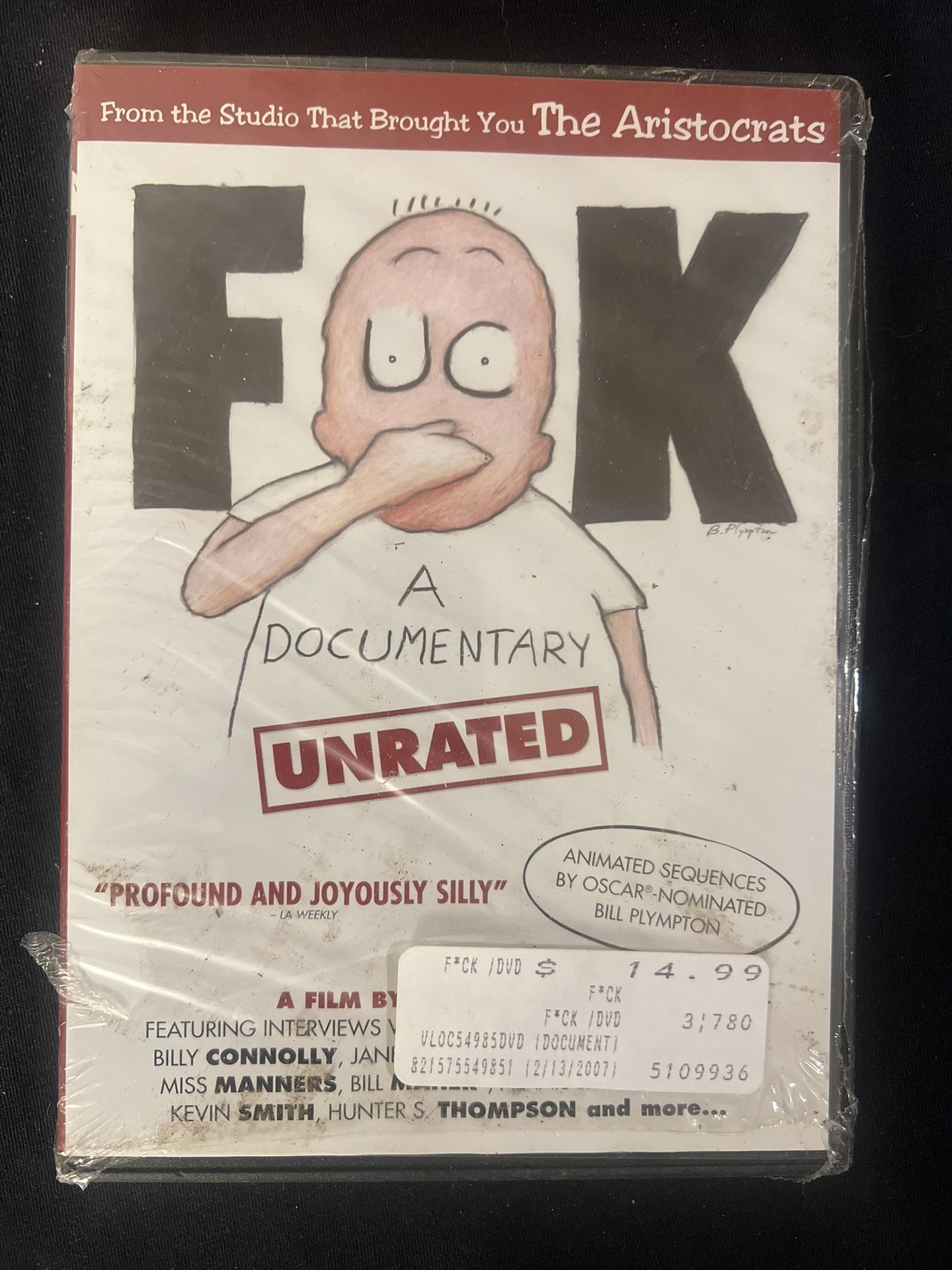 F**K UNRATED DVD 2005 NEW FACTORY SEALED HILARIOUS F-BOMB DOCUMENTARY COMEDY