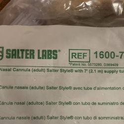 ADULT NASAL CANNULA WITH 7” SUPPLY TUBE