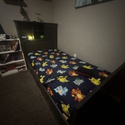 Twin size Bed Frame With Storage