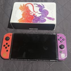 Switch OLED Pokemon Scarlett and Violet Edition
