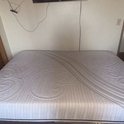 Colchón, caja, base