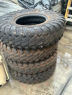 34x10-15 side x side tires can am Maverick Polaris set of 4