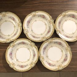 NORITAKE CHINA ORADELL  - 5 Small Bowls