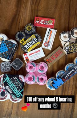 $10 Off Any Bearing and Wheel combo