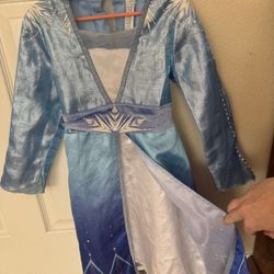 Halloween Costume Disney Elsa Travel Costume for Girls – Frozen 2 Size 4-6T