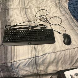 Razer Blackwidow Keyboard and Deathadder Mouse