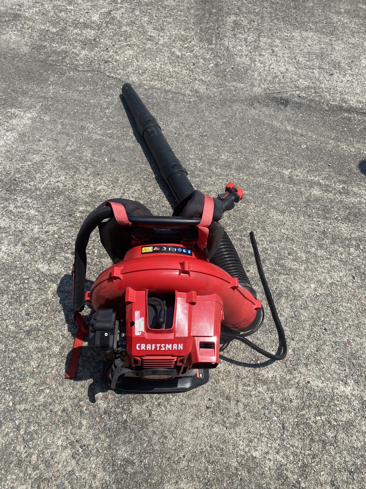 Craftsman Back Pack Leaf Blower
