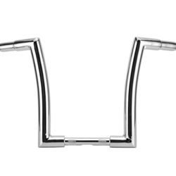 12" Rise 1.5" Chrome Fat Ape Hanger Handlebar For Harly Dyna, Softail, Road King, Road Glide 