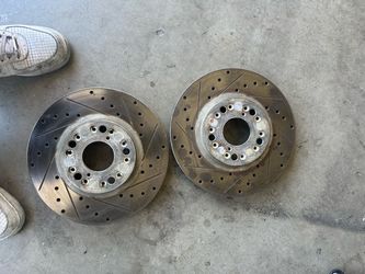 Is300 front brake rotors
